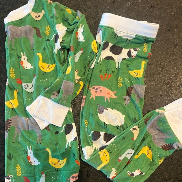 Little Sleepies Pajamas Little Sleepies Farm Animals Long Sleeve